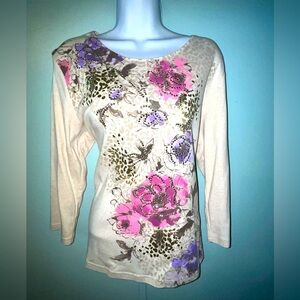 Rebecca‎ Malone Size Large Studs Flowers